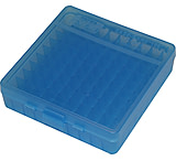 MTM 100 Round 45ACP-10MM Blue Pistol Ammo Box, P1004524