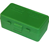 MTM 50 Round 38-357 Green Pistol Ammo Box, P503810