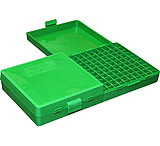 Image of MTM Ammo Box 9mm Luger/.380acp /9x18 200-rounds Green