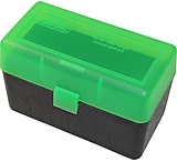 Image of MTM Case-Gard 50 Rifle Ammo Boxes .220 Swift To .458 Winchester Mechanical Hinge