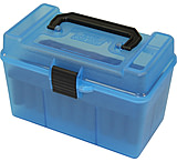MTM H50 Ammunition Box .220 Swift to .30-06 Blue