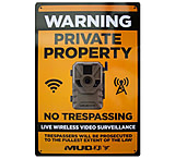 Image of Muddy Live Wireless Video Surveillance Sign