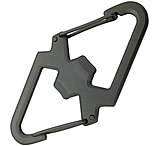 Image of Munkees Carabiner With Bottle Opener Fixed Blade Knife