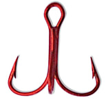 Image of Mustad Triple Grip Treble Hook, Chemically Sharpened Point, 2X Short Shank, Special Wide Bend, Ringed Eye