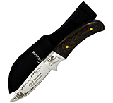 Image of Mustang Bull Moose Fixed Blade Knife w/ Walnut Handle