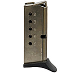 Image of NAA MZ32FR Guardian 32 ACP/25 W/Finger Rest 6 Rd Stainless Finish