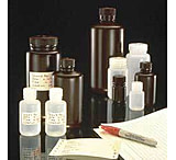 Image of Nalge Nunc Environmental Sample Bottles, High-Density Polyethylene, NALGENE DS2085-0032 Amber, Narrow Mouth, Case of 24