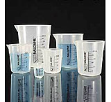 Image of Nalge Nunc Griffin Low Form Graduated Beakers, Polypropylene, NALGENE 1201-0400, Pack of 6