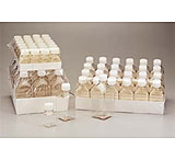Image of Nalge Nunc NALGENE Square Media Bottles, PETG, Sterile 342024-0500 Bottles Without Screw Caps, Pack of 20