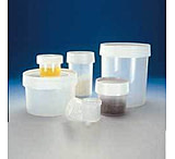 Image of Nalge Nunc Polypropylene Straight-Sided Jars, NALGENE 2118-0008, Pack of 6
