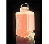 Image of Nalge Nunc Rectangular Carboys with Spigot and Handle, Fluorinated High-Density Polyethylene, NALGENE DS2327-0020