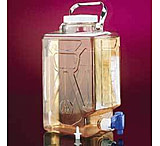 Image of Nalge Nunc Rectangular Carboys with Spigot and Handle, Polycarbonate, NALGENE 2322-0050