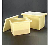 Image of Nalgene Heavy-Duty Rectangular LLDPE Tanks with Cover 14100-0045