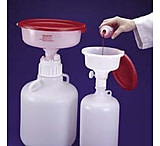 Image of Nalge Nunc Safety Waste Systems, NALGENE 6378-0010 Replacement Funnels Safety Waste Funnel And Lid For 73520-204, Case of 2