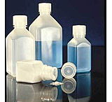Image of Nalge Nunc Square Bottles, High-Density Polyethylene, Narrow Mouth, NALGENE 2018-0060