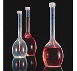 Image of Nalge Nunc Volumetric Flasks with Screw Cap, PMP, NALGENE 4001-0250