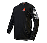 Image of National Body Armor Knox Fr Long Sleeve Crew Shirt - Black FDA7EE36
