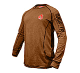 Image of National Body Armor Knox Fr Long Sleeve Crew Shirt - Tan 2EB370BD