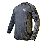 Image of National Body Armor Knox Fr Long Sleeve Crew Shirt - Wolf Gray 6F8DA131