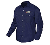 Image of National Body Armor Knox Fr Shirt Denim With Pearl Snap Buttons 37885D7F