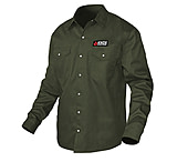 Image of National Body Armor Knox Fr Shirt Military Green With Pearl Snap Buttons 33BE1476