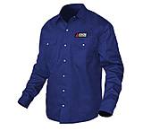 Image of National Body Armor Knox Fr Shirt Navy Blue With Pearl Snap Buttons 0E3255DA