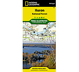 Image of National Geographic Huron Natl Forest # 757 Michigan
