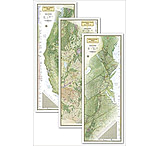 Image of National Geographic Triple Crown Of Hiking Maps United States