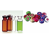 Image of Thermo Scientific Standard Opening Crimp-Top Vials, Thermo Scientific C4012-88A Unassembled Vial Kits Amber Vials