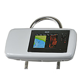 Image of NavPod GP1040-08 SystemPod Pre-Cut f/B&amp;G Zeus Touch 8 &amp; Simrad NSS8 Mounted In Center f/9.5&quot; Wide Guard