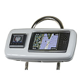 Image of NavPod GP1040-02 SystemPod Pre-Cut f/Garmin 4008/4208 &amp; 1 Instrument f/9.5&quot; Wide Guard