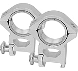 Image of NcStar 30mm Weaver Ring/1in. with Silver Inserts