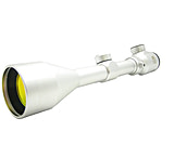 Image of NcSTAR Illuminated Rifle Scope - 3-9x50E Silver Scope / Ruby / Ring SEFS3950R Rifle Scope