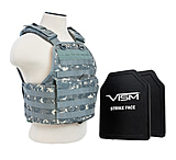 Image of NcSTAR Plate Carrier Vest w/Two 10x12in Shooters Cut Hard PE Ballistic Panels