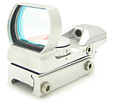 Image of NcSTAR Red Dot Sight - Tactical Red Dot With 4 Different Reticles / Silver D4S
