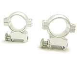 Image of NcSTAR Scope Ring - 1 inch Weaver Ring / Silver RS23