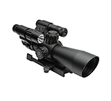 Image of Nc Star Zombie Stryke Mark III Rifle Scope - 2-7x32, Flashlight/Green Laser Sight