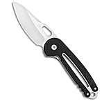 Image of Nemesis Holey Moley Liner Lock Knife Black G-10 3 Satin NK-18 C2A73A7C