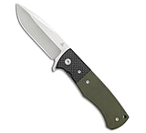 Image of Nemesis Knives MPR-2 Liner Lock Knife OD Green G-10/CF 3.3 Satin NK-21 77565392