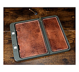 Image of NeoMag Leather Bottom EDC Tray - OD Green, Antique Brown Leather, Yes E250A3E6