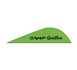 New Archery Products Quikspin ST Vanes, Fluorescent Green 2 in. 36 pk., 60-613