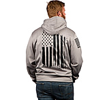 Image of Nine Line Apparel America Tail Gater Hoodie Grey Heather Sml