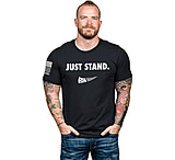 Image of Nine Line Apparel Just Stand Men's T-shirt Black Large
