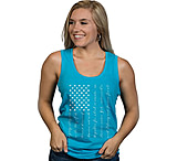 Image of Nine Line Apparel Pledge Women's Tank Turquoise X-large