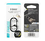 Nite Ize G-Series Dual Chamber Carabiner, Size 1, Black