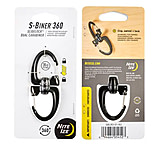 Image of Nite Ize S-biner 360 Slidelock Dual Carabiner NISBLR3-01-R3