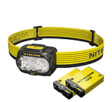 Image of Nitecore UT27 MCT Pro HLB1500 Li-ion Battery Pack/AAA 800 Lumens 3 Color Temperatures Running Headlamp