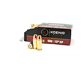Atlanta Arms Koenig Defense 9mm 110GR JHP C33D081E