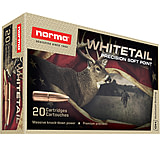 Norma Whitetail .350 Legend 155 Grain Precision Soft Point Brass Rifle Ammunition