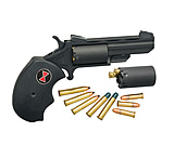 Image of North American Arms True Black Widow Combo Revolver, .22 Long Rifle/.22 Winchester Magnum Rimfire, 2in Barrel